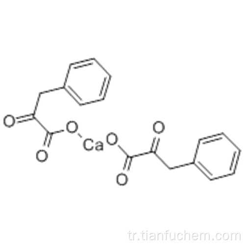 Benzenepropanoik asit, a-okso-, kalsiyum tuzu (2: 1) CAS 51828-93-4